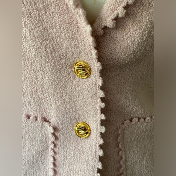 Vintage Adolfo Women’s Boucle Suit With Silk Blouse. EUC. - Picture 4 of 8